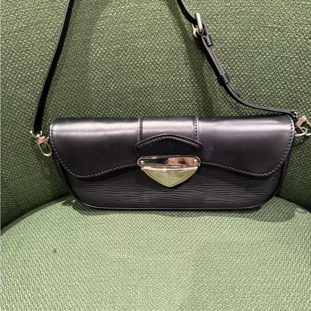 Louis Vuitton Black and Silver Clutch - Picture 4 of 4